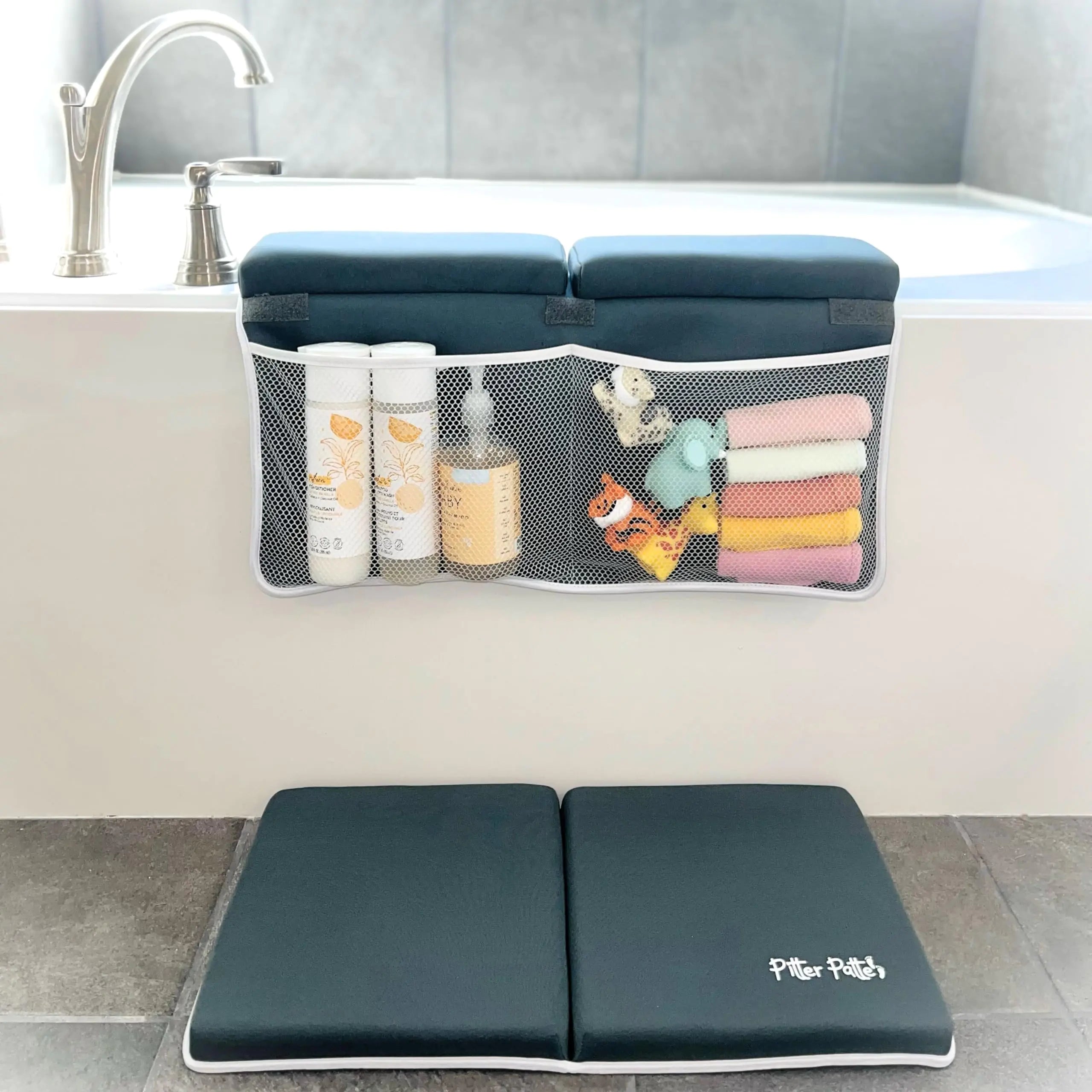 Baby Bath Kneeler and Elbow Rest Pad Set